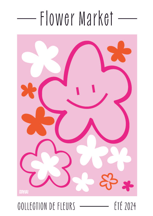 Affiche - Flower Market